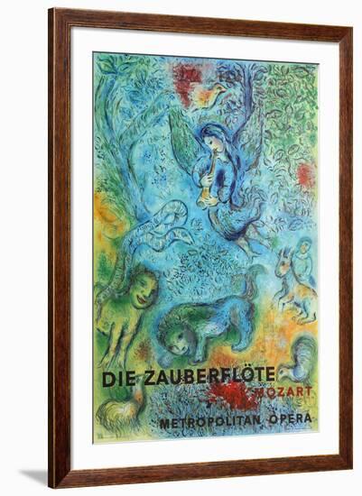 Metropolitan Opera, The Magic Flute-Marc Chagall-Framed Premium Edition