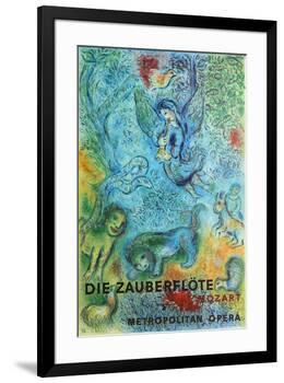 Metropolitan Opera, The Magic Flute-Marc Chagall-Framed Premium Edition