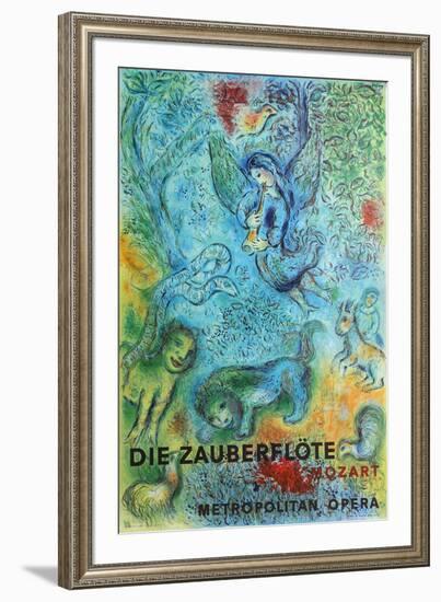 Metropolitan Opera, The Magic Flute-Marc Chagall-Framed Premium Edition