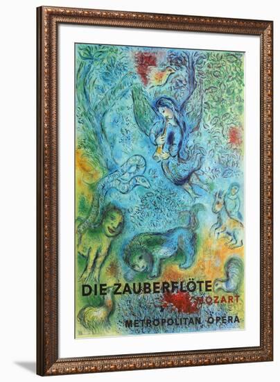 Metropolitan Opera, The Magic Flute-Marc Chagall-Framed Premium Edition