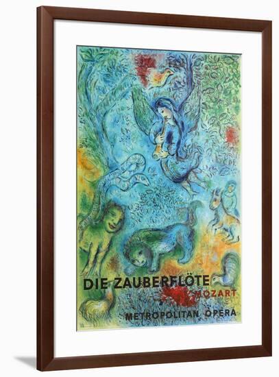 Metropolitan Opera, The Magic Flute-Marc Chagall-Framed Premium Edition