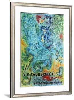 Metropolitan Opera, The Magic Flute-Marc Chagall-Framed Premium Edition