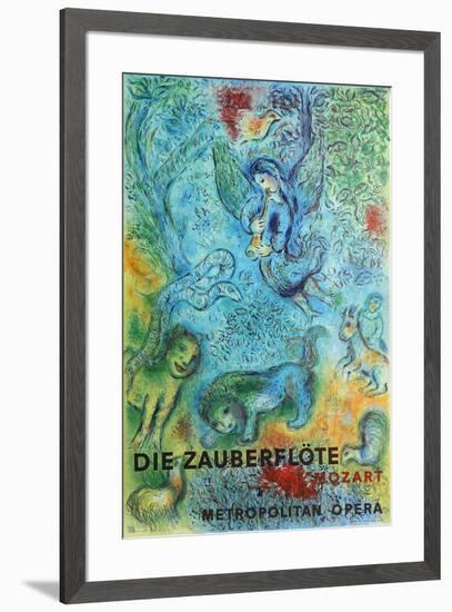 Metropolitan Opera, The Magic Flute-Marc Chagall-Framed Premium Edition