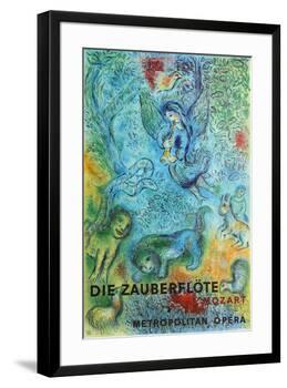 Metropolitan Opera, The Magic Flute-Marc Chagall-Framed Premium Edition