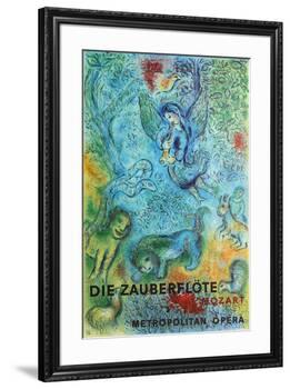 Metropolitan Opera, The Magic Flute-Marc Chagall-Framed Premium Edition