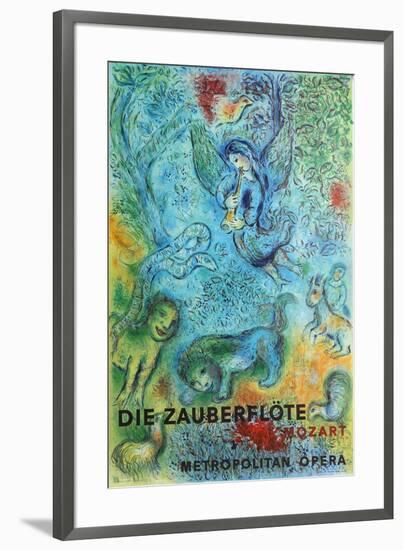 Metropolitan Opera, The Magic Flute-Marc Chagall-Framed Premium Edition