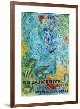 Metropolitan Opera, The Magic Flute-Marc Chagall-Framed Premium Edition