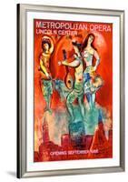 Metropolitan Opera-Marc Chagall-Framed Giclee Print