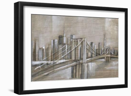 Metropolitan Skyline I-Ethan Harper-Framed Art Print