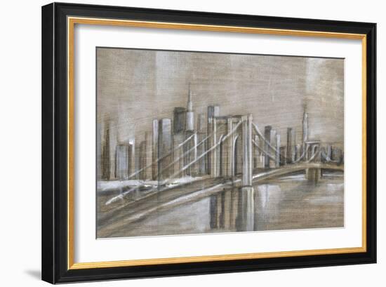 Metropolitan Skyline I-Ethan Harper-Framed Art Print