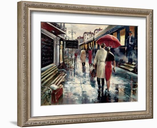 Metropolitan Station-Brent Heighton-Framed Art Print