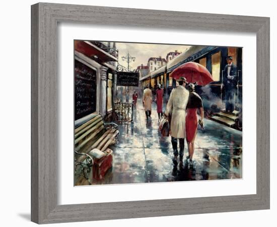 Metropolitan Station-Brent Heighton-Framed Art Print