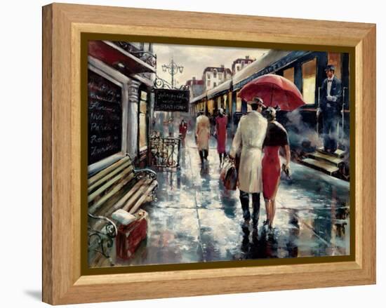 Metropolitan Station-Brent Heighton-Framed Stretched Canvas