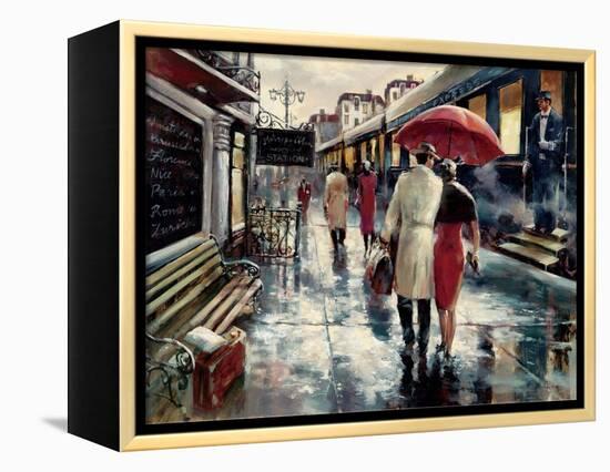 Metropolitan Station-Brent Heighton-Framed Stretched Canvas