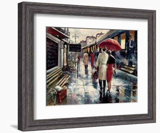 Metropolitan Station-Brent Heighton-Framed Art Print