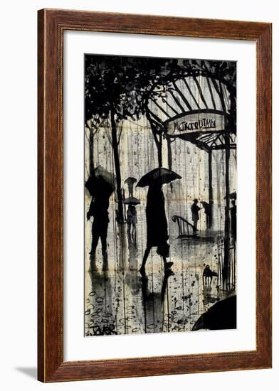 Metropolitan-Loui Jover-Framed Giclee Print