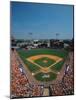 Mets Game at Shea Stadium-null-Mounted Photographic Print