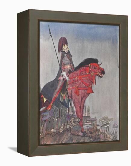 Metzengertstein-Harry Clarke-Framed Premier Image Canvas