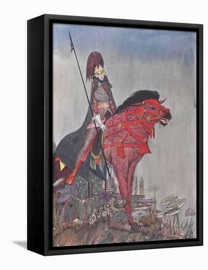 Metzengertstein-Harry Clarke-Framed Premier Image Canvas