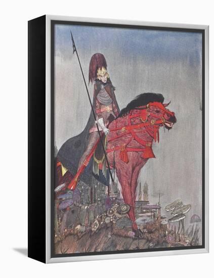 Metzengertstein-Harry Clarke-Framed Premier Image Canvas