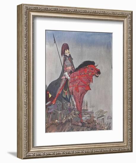 Metzengertstein-Harry Clarke-Framed Giclee Print