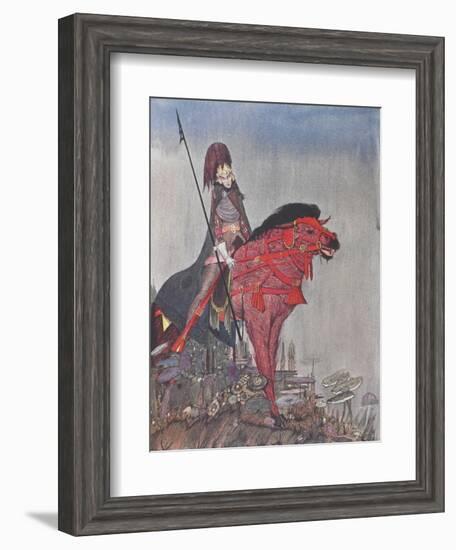 Metzengertstein-Harry Clarke-Framed Giclee Print