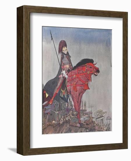 Metzengertstein-Harry Clarke-Framed Giclee Print