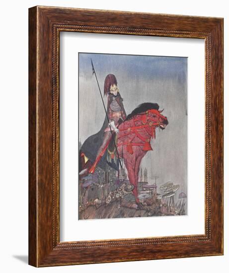 Metzengertstein-Harry Clarke-Framed Giclee Print