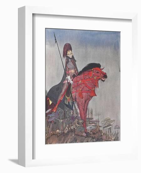 Metzengertstein-Harry Clarke-Framed Giclee Print