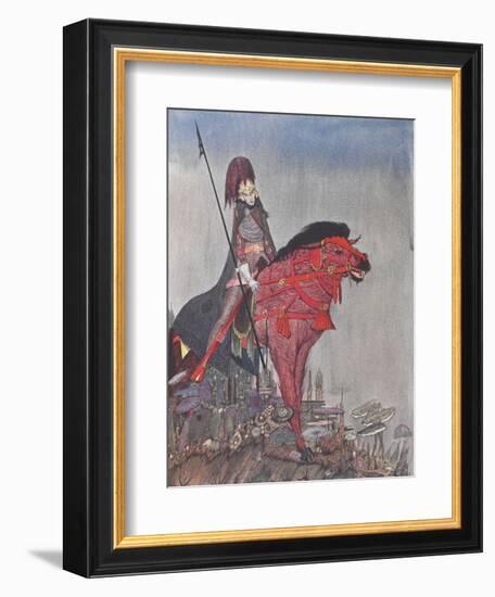 Metzengertstein-Harry Clarke-Framed Giclee Print