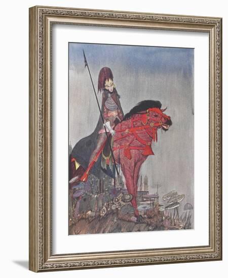 Metzengertstein-Harry Clarke-Framed Giclee Print