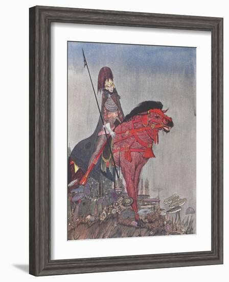 Metzengertstein-Harry Clarke-Framed Giclee Print