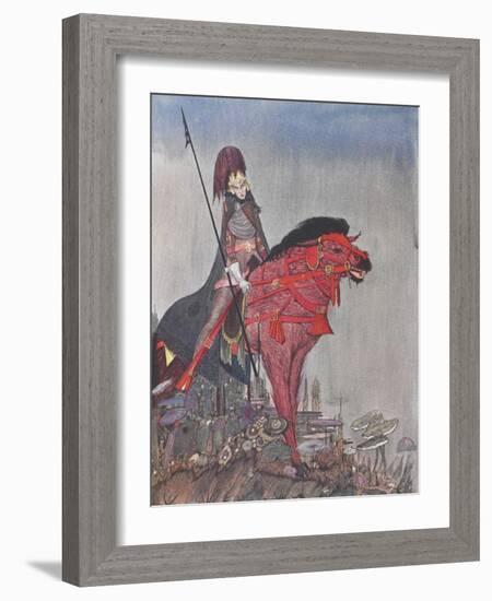 Metzengertstein-Harry Clarke-Framed Giclee Print