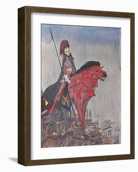 Metzengertstein-Harry Clarke-Framed Giclee Print