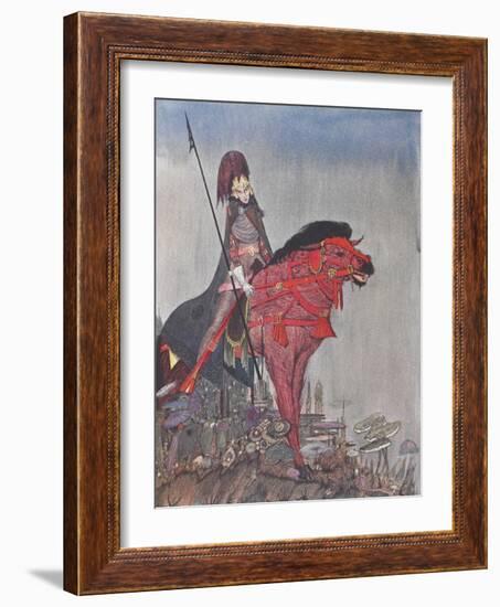 Metzengertstein-Harry Clarke-Framed Giclee Print