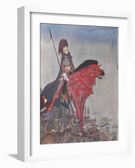 Metzengertstein-Harry Clarke-Framed Giclee Print