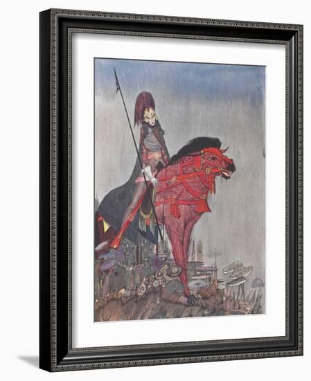 Metzengertstein-Harry Clarke-Framed Giclee Print