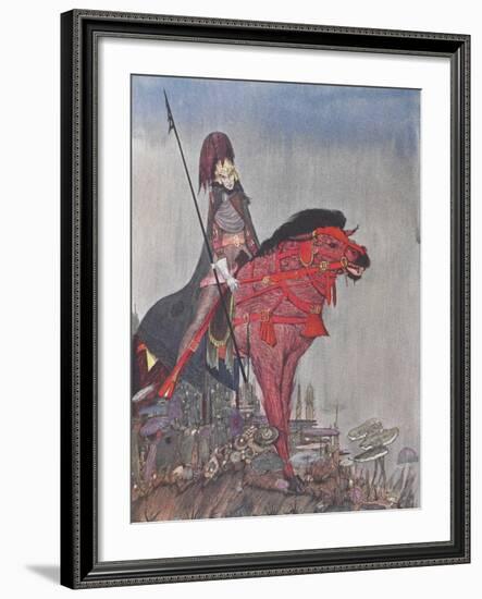 Metzengertstein-Harry Clarke-Framed Giclee Print