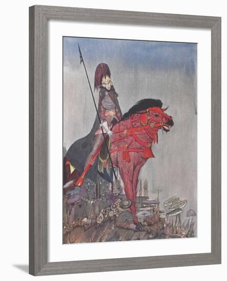 Metzengertstein-Harry Clarke-Framed Giclee Print