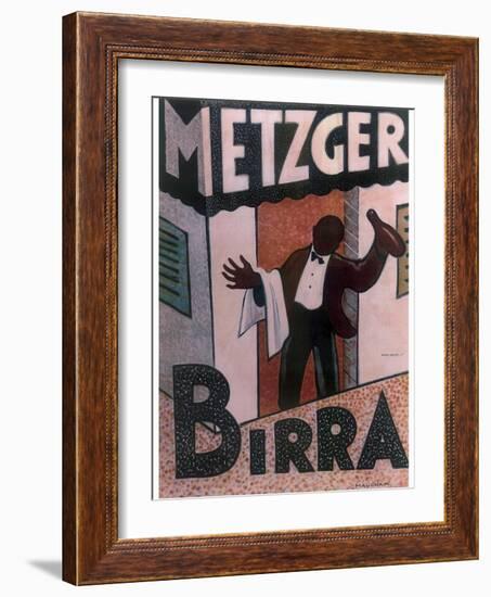 Metzger Birra-null-Framed Giclee Print