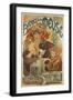 Meuse Beer, 1897-Alphonse Mucha-Framed Giclee Print