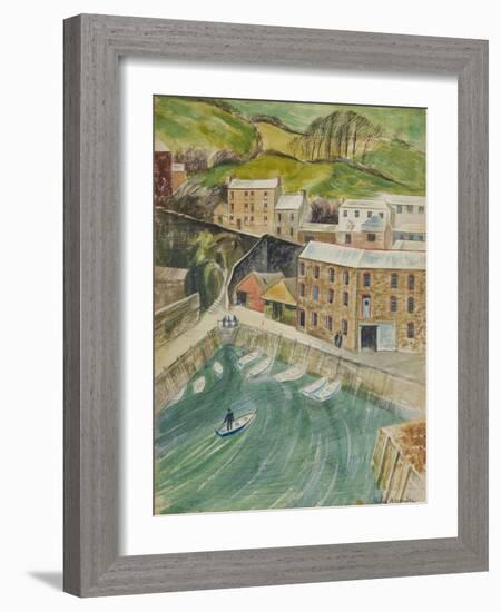 Mevagissey, c.1982-Isabel Alexander-Framed Giclee Print