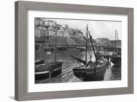 Mevagissey Harbour, Cornwall, 1924-1926-Underwood-Framed Giclee Print