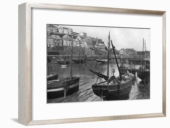 Mevagissey Harbour, Cornwall, 1924-1926-Underwood-Framed Giclee Print