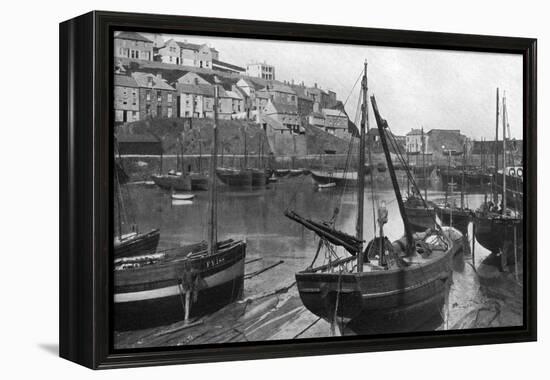 Mevagissey Harbour, Cornwall, 1924-1926-Underwood-Framed Premier Image Canvas