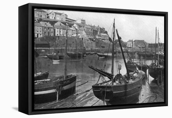 Mevagissey Harbour, Cornwall, 1924-1926-Underwood-Framed Premier Image Canvas