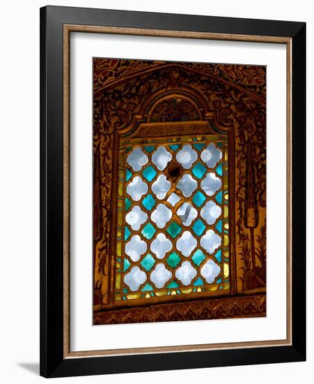 Mevlana Museum Wall and Ceiling Art, Konya, Turkey-Darrell Gulin-Framed Photographic Print