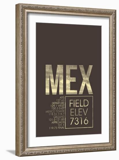 MEX ATC-08 Left-Framed Giclee Print