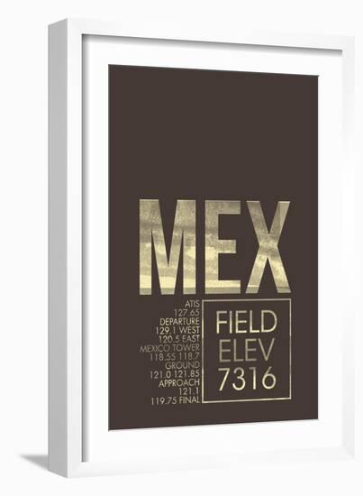 MEX ATC-08 Left-Framed Giclee Print