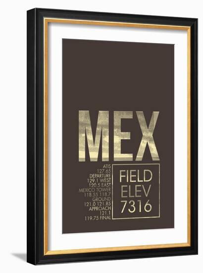 MEX ATC-08 Left-Framed Giclee Print